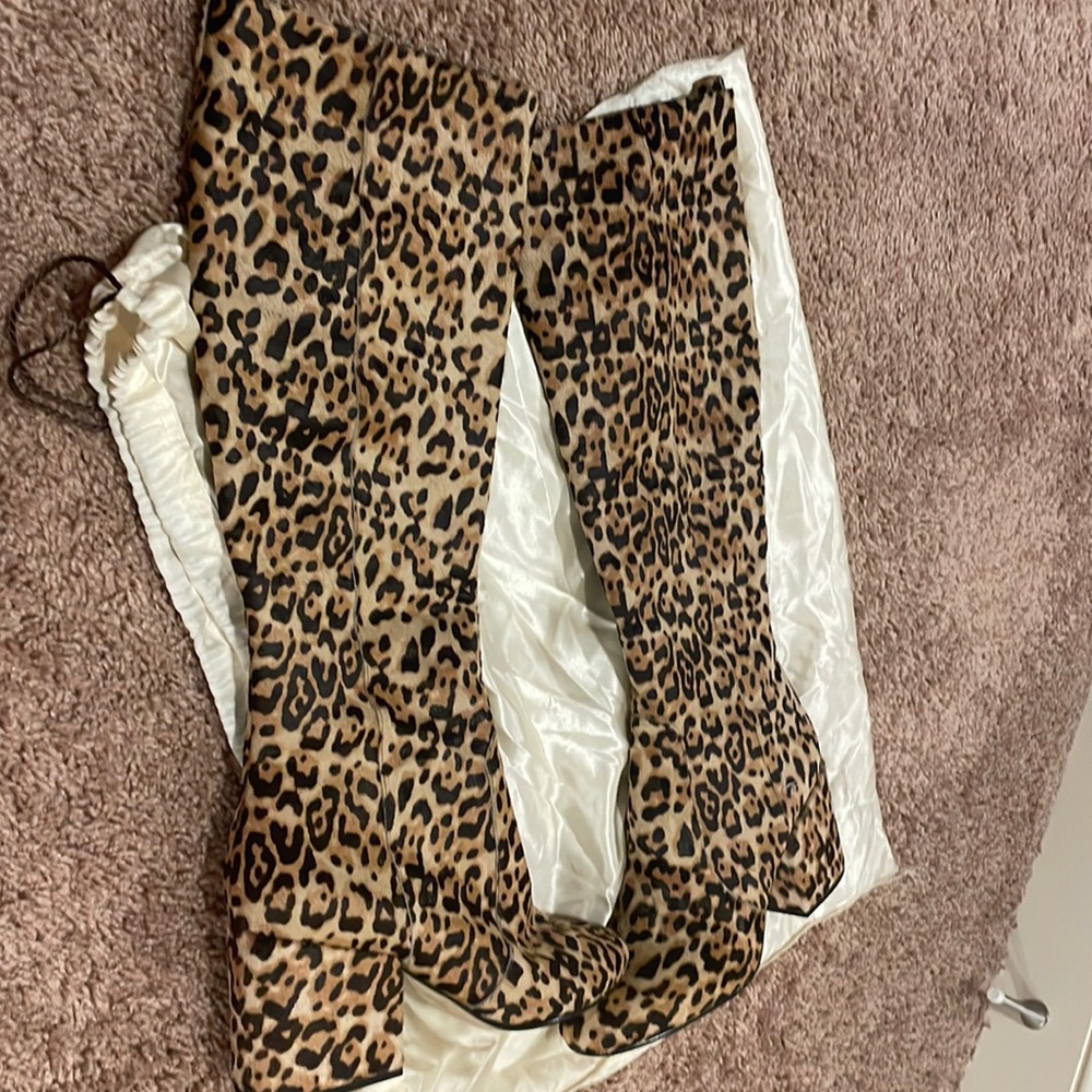 Sam Edelman real fur dyed cow